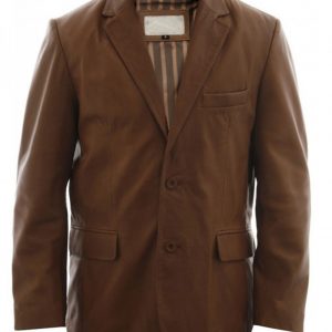 Leather Blazer