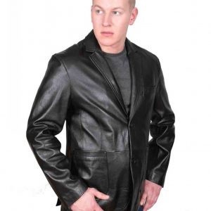 Leather Blazer