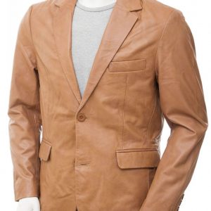 Leather Blazer